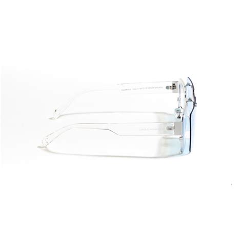 Happy Hippie //003 Clear/Transparent + Antiglare Blue Sunglass – Urban ...