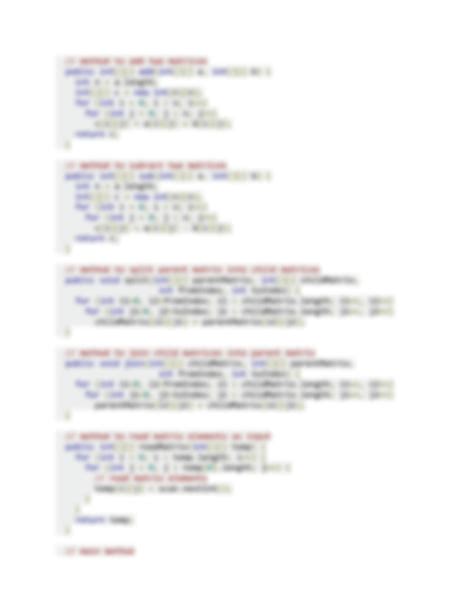 Image result for Strassen algorithm Implementation