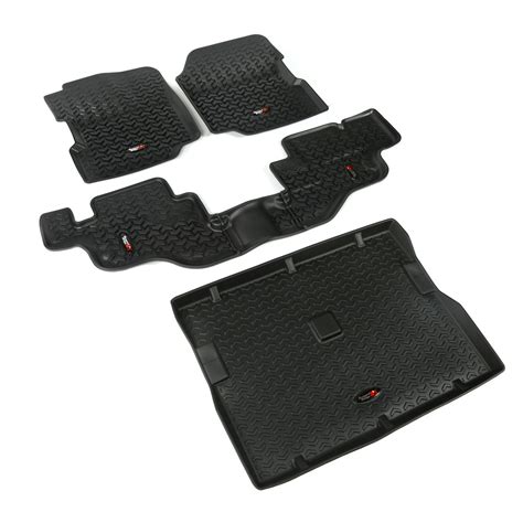 Rugged Ridge 12988.09 Floor Liner Kit for 76-95 Jeep CJ & Wrangler YJ ...