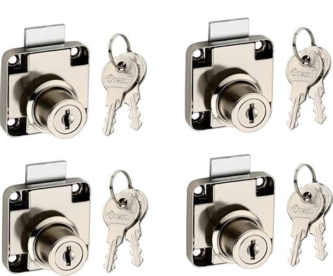 SDTC Tech Drawer Lock with Keys and Matching Screws for Cabinet ...