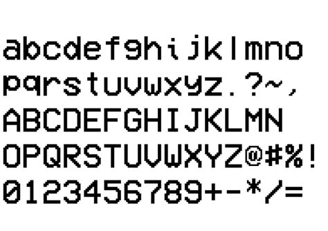 Vcr Mono Font at Kirsten Nord blog