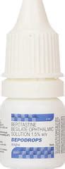 Bepodrops 15 MG Eye Drop (5): Uses, Side Effects, Price & Dosage ...