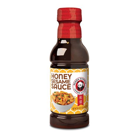 Panda Express Honey Sesame Sauce, 20.2 oz, Sweet Sesame, Honey, Garlic ...