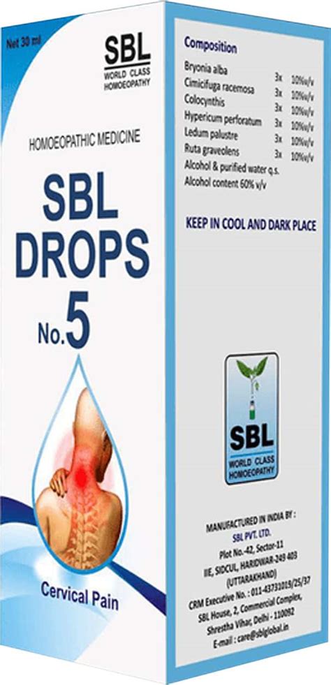 Buy SBL NO 5 DROPS 30 ML Online & Get Upto 60% OFF at PharmEasy