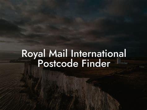 Royal Mail Postcode Finder 的图像结果