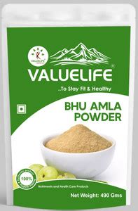 Value Life Bhu Amla Powder / Nela Usiri Powder 490g Price in India ...