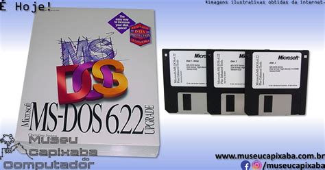 O sistema operacional Microsoft MS-DOS 6.22 de 1994 – MCC - Museu ...