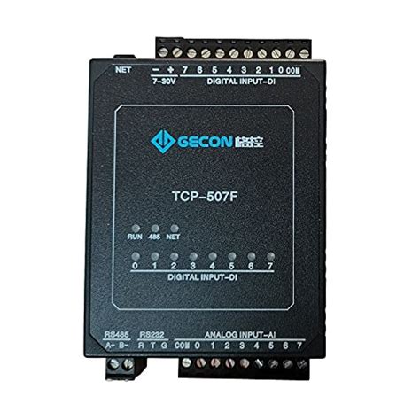 Ethernet module 8AI8DI industrial acquisition control module ModbusRTU ...