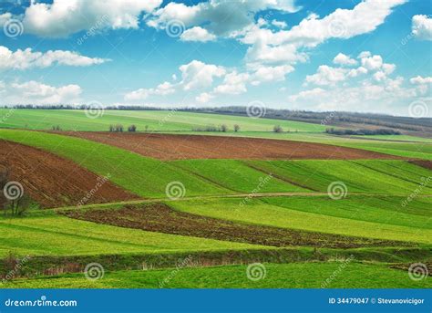Arable land stock image. Image of farm, ground, crops - 34479047