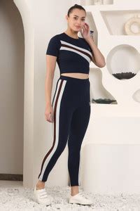 Women Cotton Blend Track Suit Price in India - Buy Women Cotton Blend ...