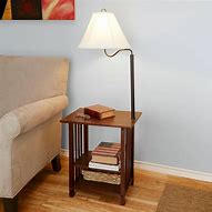 Image result for Tall End Tables with Lamps