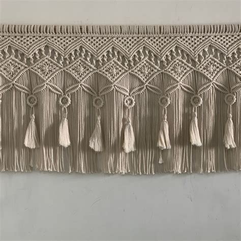 Macrame Tutorial Valances 的图像结果