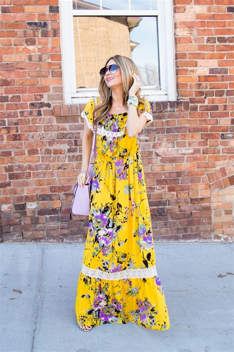 Floral Maxi Dress, Easter Dress, Spring Fashion, Floral Easter ...
