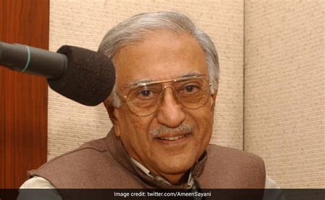 भारतीय रेडियो के 'ग्रैंड ओल्ड मैन' अमीन सायानी का 91 वर्ष की उम्र में ...