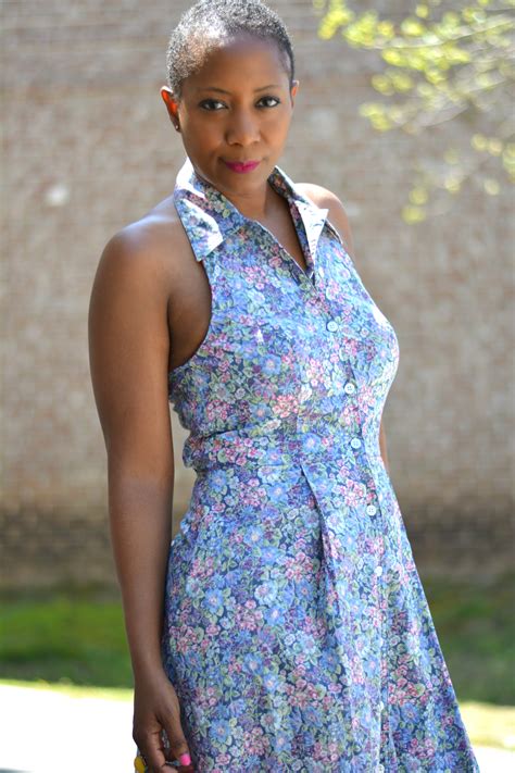 How to Upsize A Shirt Dress | Thriftanista in the City