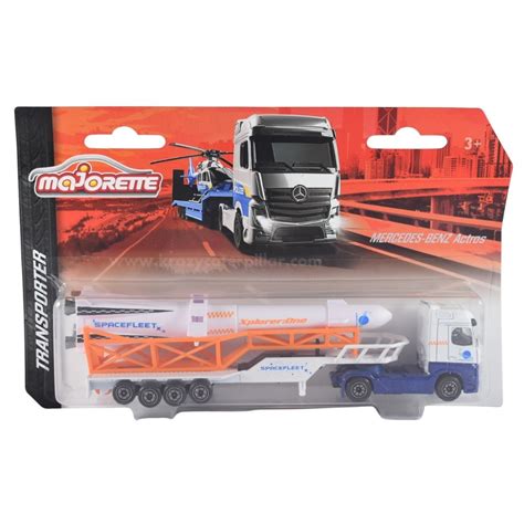 Mercedes-Benz Actros: Spacefleet - Transporter | Majorette – Krazy ...