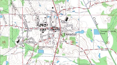 Image result for Decatur Mississippi Map