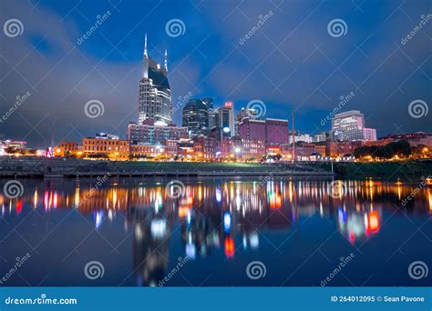 Nashville, Tennessee, USA Downtown Cityscape Stock Image - Image of ...