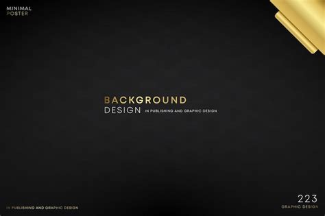 A black background with gold letters that say background design ...