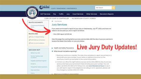 How To Check the Status of Jury Duty - YouTube