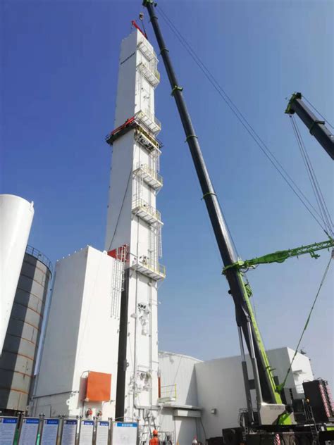 嘉兴岩谷空分项目冷箱顺利吊装中国工业气体产业资讯尽在气品网