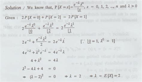Image result for Poisson Distribution Solved Examples