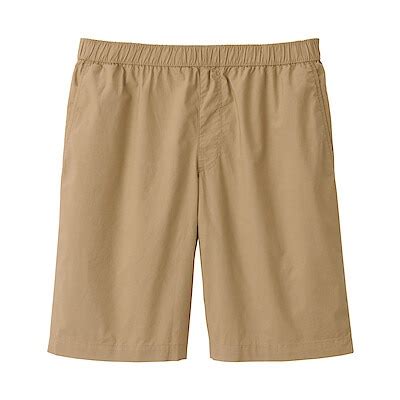 M's Washed broadcloth shorts MEN M Light beige | MUJI
