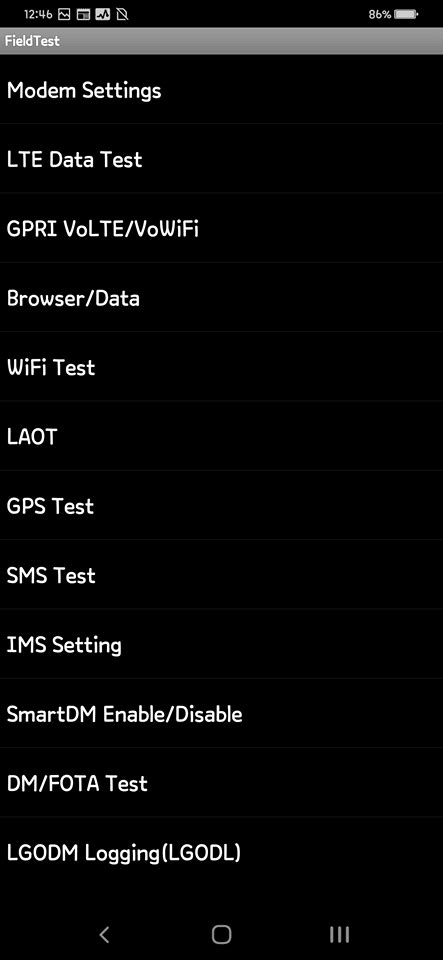 Image result for LG B7 Service Menu