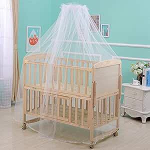 Wowobjects® Baby Crib Tent Safety Crib Canopy Cover Pop up Mosquito Net ...
