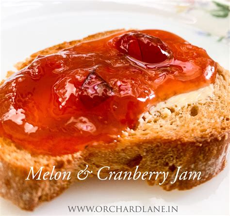 Melon and Cranberry Jam – Orchard Lane