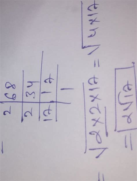 find the square root of 68 - Brainly.in