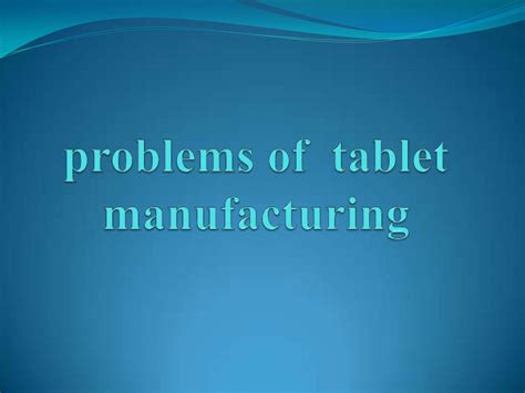 Image result for Tablet Defects