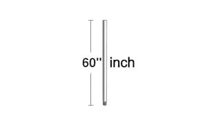 Monte Carlo DR60SO 60-Inch Downrod, Sicilian Stone : Amazon.in: Home ...