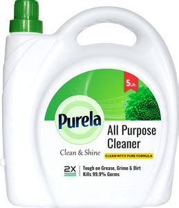 PURELA Surface Cleaner 5 Liter, All Purpose Cleaner, Super Concentrated ...