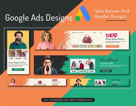 Google ads designs on Behance