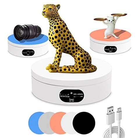 Base Girevole Elettrico, 360 Gradi Piatto Girevole Per Fotografia 30c - 2