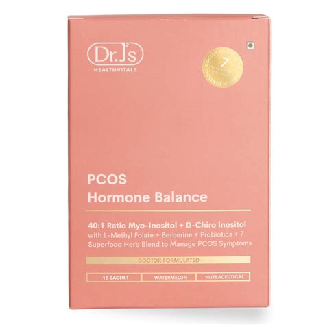 Dr. J'S HEALTHVITALS PCOS Hormone Balance Powder | Supports Hormonal ...