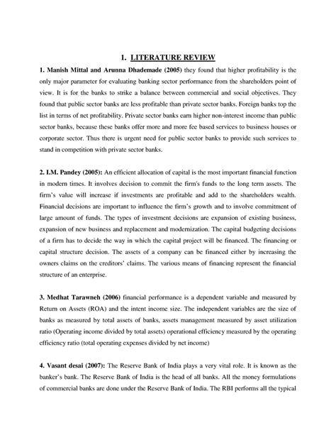 03 litreature review - tutotials - 1. LITERATURE REVIEW Manish Mittal ...