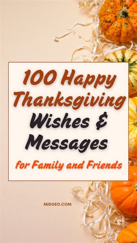 100 Thanksgiving Wishes and Messages for Family; happy thanksgiving ...
