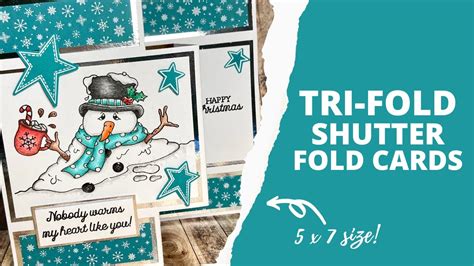 Tri-Fold Shutter Card Tutorial 的图像结果