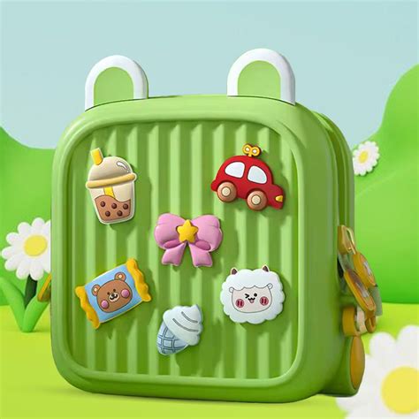 Premium EVA Kids Backpack with DIY Charms – Waterproof, Hard-Shell Min ...