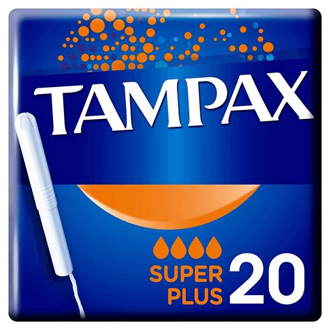 Tampax Super Plus - 20 Tampons - Medicine Marketplace