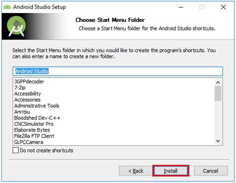 Android Installation 的图像结果