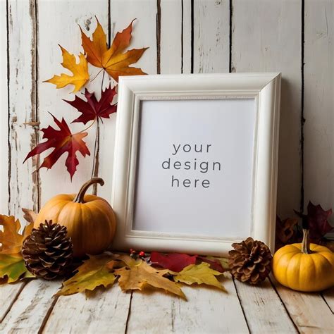Halloween themed frame mock up for photography and artistic ...