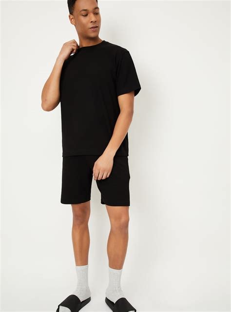 Buy Men Knitted Lounge T-shirt Online at just Rs. 599.0 - 1000014720694 ...