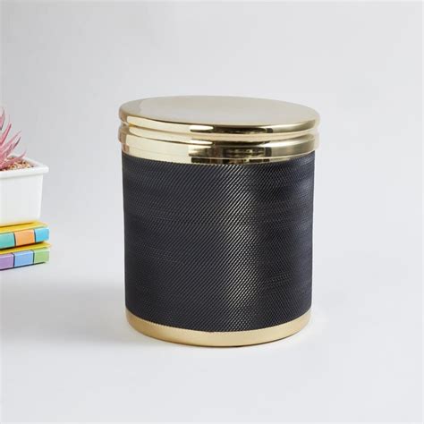 Buy Vitara Metal Decorative Canister from Home Centre at just INR 1299.0