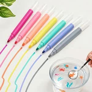 Toyshine Magic Doodle Making Water Erasable Markers Floating Ink Pen ...