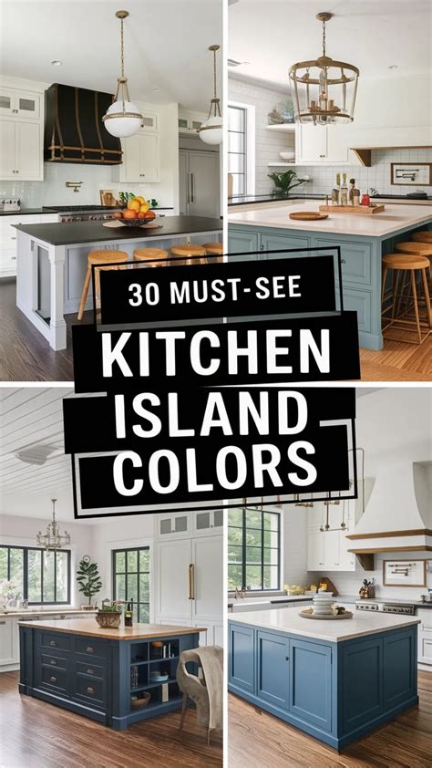 30 Stunning Kitchen Island Colors That Will Elevate Your Space - The ...