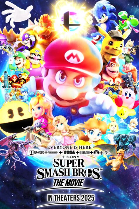 Super Smash Bros The Movie custom poster #8 by Nikisawesom on DeviantArt