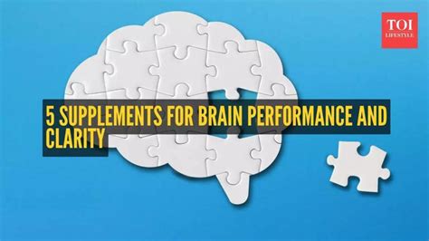 5 science-backed supplements for better brain performance and clarity
